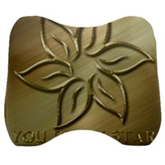 You Are My Star Velour Head Support Cushion by NSGLOBALDESIGNS2