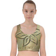You Are My Star Velvet Racer Back Crop Top by NSGLOBALDESIGNS2