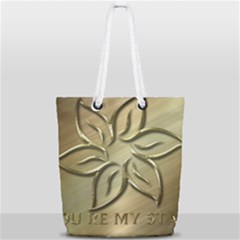 You Are My Star Full Print Rope Handle Tote (small) by NSGLOBALDESIGNS2