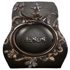 Jesus Car Seat Back Cushion  by NSGLOBALDESIGNS2