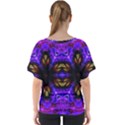 Abstract Art Abstract Background V-Neck Dolman Drape Top View2