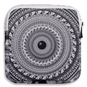 Graphic Design Round Geometric Mini Square Pouch View2