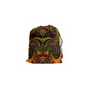 Fractal Art Artwork Design Drawstring Pouch (XS) View1