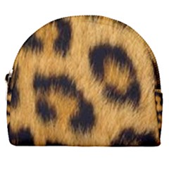Animal Print 3 Horseshoe Style Canvas Pouch by NSGLOBALDESIGNS2