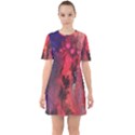 Desert Dreaming Sixties Short Sleeve Mini Dress View1