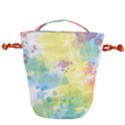 Abstract Pattern Color Art Texture Drawstring Bucket Bag View1