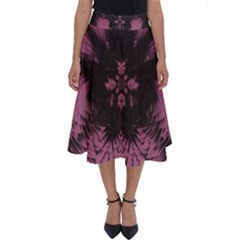 Glitch Glitch Art Grunge Distortion Perfect Length Midi Skirt by Nexatart