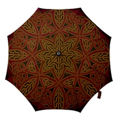 Beautiful Art Pattern Hook Handle Umbrellas (large) by Nexatart
