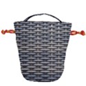 Desktop Pattern Abstract Fabric Drawstring Bucket Bag View1