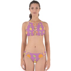 Seamlessly Pattern Fruits Fruit Perfectly Cut Out Bikini Set by Nexatart
