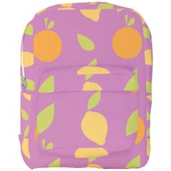 Seamlessly Pattern Fruits Fruit Full Print Backpack by Nexatart