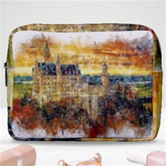 Architecture Castle Fairy Castle Make Up Pouch (large) by Nexatart
