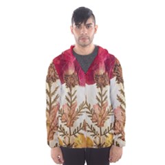 Holy Land Flowers 6 Hooded Windbreaker (men) by DeneWestUK