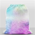 Background Art Abstract Watercolor Drawstring Bag (Small) View2