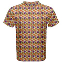 Fruit Tree Salad Pattern Men s Cotton Tee by emilyzragz