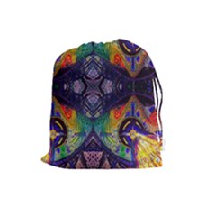 Phronesis Awareness Philosophy Drawstring Pouch (large) by Sapixe