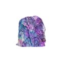 Background Peel Art Abstract Drawstring Pouch (Small) View1