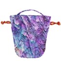Background Peel Art Abstract Drawstring Bucket Bag View2