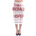 Fireball Whiskey Shirt Solid Letters 2016 Midi Pencil Skirt View1