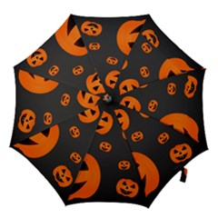 Halloween Pumpkin Autumn Fall Hook Handle Umbrellas (medium) by Sapixe