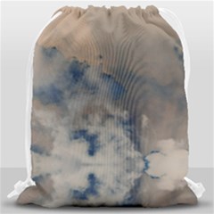 Deep Time Clouds Drawstring Bag (large) by LoolyElzayat