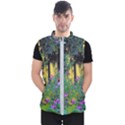 Hazy Morning Sunrise In My Rubio Garden Men s Puffer Vest View1