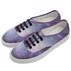 Orion Nebula Pastel Violet Purple Turquoise Blue Star Formation Women s Classic Low Top Sneakers by genx