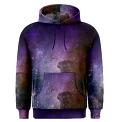Carina Nebula Ngc 3372 The Grand Nebula Pink Purple And Blue With Shiny Stars Astronomy Men s Pullover Hoodie by genx