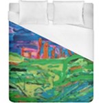 Our Town My Town Duvet Cover (California King Size)