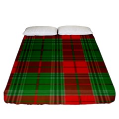 Lumberjack Plaid Buffalo Plaid Fitted Sheet (king Size) by Wegoenart