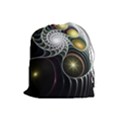 Fractal Bulbs Fantasy Curve Drawstring Pouch (Large) View1