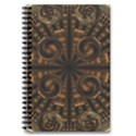 Fractal Circle Globes Geometric 5.5  x 8.5  Notebook New View1