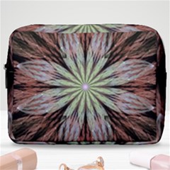 Fractal Floral Fantasy Flower Make Up Pouch (large) by Wegoenart