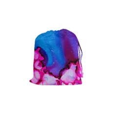 Abstract Detail Art Texture Drawstring Pouch (small) by Wegoenart