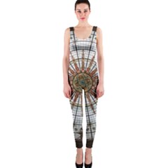 Dome Glass Architecture Glass Dome One Piece Catsuit by Wegoenart