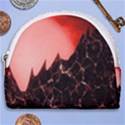 Sci Fi Red Fantasy Futuristic Horseshoe Style Canvas Pouch View1
