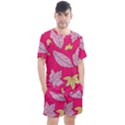 Autumn Dried Leaves Dry Nature Men s Mesh Tee and Shorts Set View1