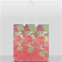 Fractal Gradient Colorful Infinity Full Print Rope Handle Tote (Large) View2