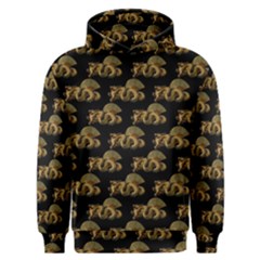 Dragon Motif Print Pattern Men s Overhead Hoodie by dflcprintsclothing