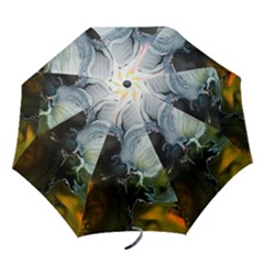 Art Abstract Painting Folding Umbrellas by Pakrebo