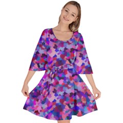 Buty Velour Kimono Dress by artifiart