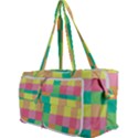 Checkerboard Pastel Squares Multi Function Bag View3