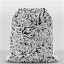 Flames Fire Pattern Digital Art Drawstring Bag (Small) View2
