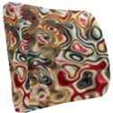 Abstract Background Pattern Art Seat Cushion View2