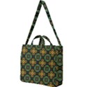 Kaleidoscope Pattern Seamless Square Shoulder Tote Bag View1
