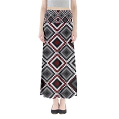 Native American Pattern Full Length Maxi Skirt by Valentinaart