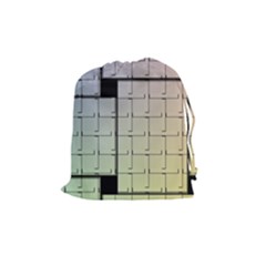 Construction Rectangle Steel Metal Drawstring Pouch (medium) by Pakrebo