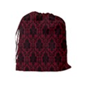 Scrapbook Background Curtain Swag Drawstring Pouch (XL) View2