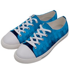 Deep Ocean Women s Low Top Canvas Sneakers by LoolyElzayat