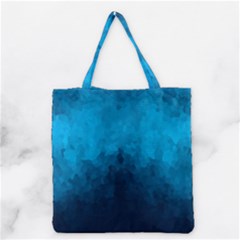 Deep Ocean Grocery Tote Bag by LoolyElzayat